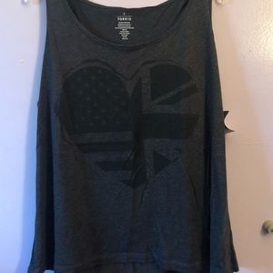 Torrid Union Jack tank top